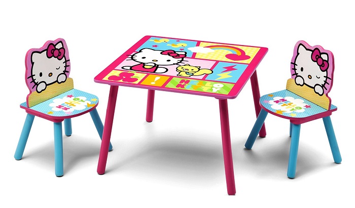 Hello Kitty Table and Chair Set