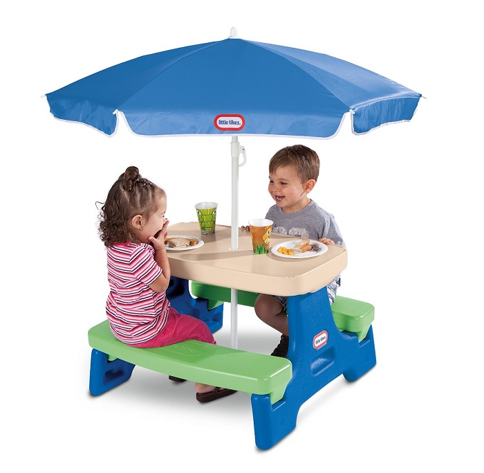 Little Tikes Easy Store Junior Picnic Table