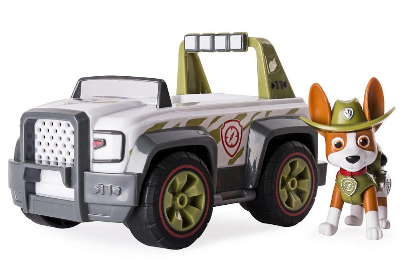 Paw Patrol Tracker’s Cruiser Jungle Rescue, Vehicle and Pup 