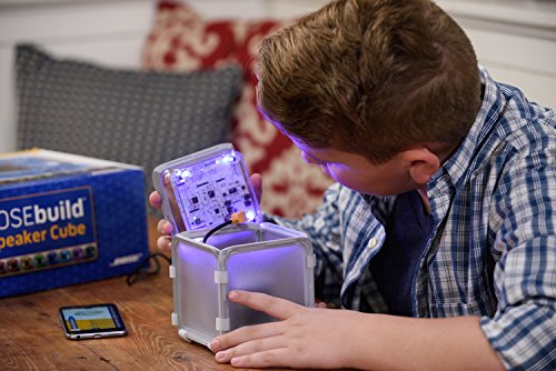 BOSEbuild Speaker Cube - DIY Bluetooth Speaker by BOSE for kids aged 8+
