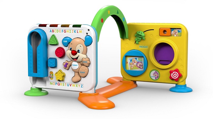 Fisher-Price Laugh and Learn Crawl-Around Learning Center - activity toy for babies age 6 months and older