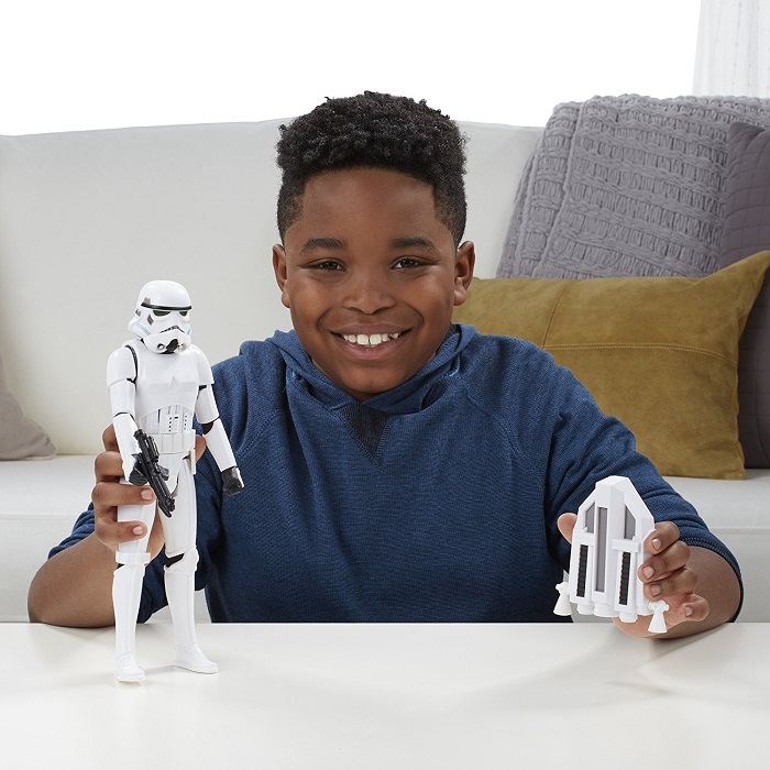 Star Wars Interactech Imperial Stormtrooper Figure - Toys for kids ages 4+