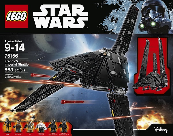 LEGO STAR WARS Krennic's Imperial Shuttle 75156 