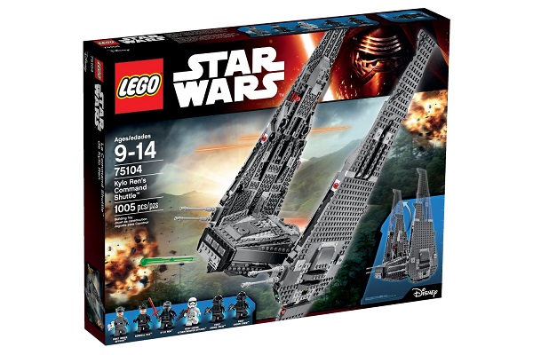 LEGO Star Wars Kylo Ren's Command Shuttle 75104 Building Kit