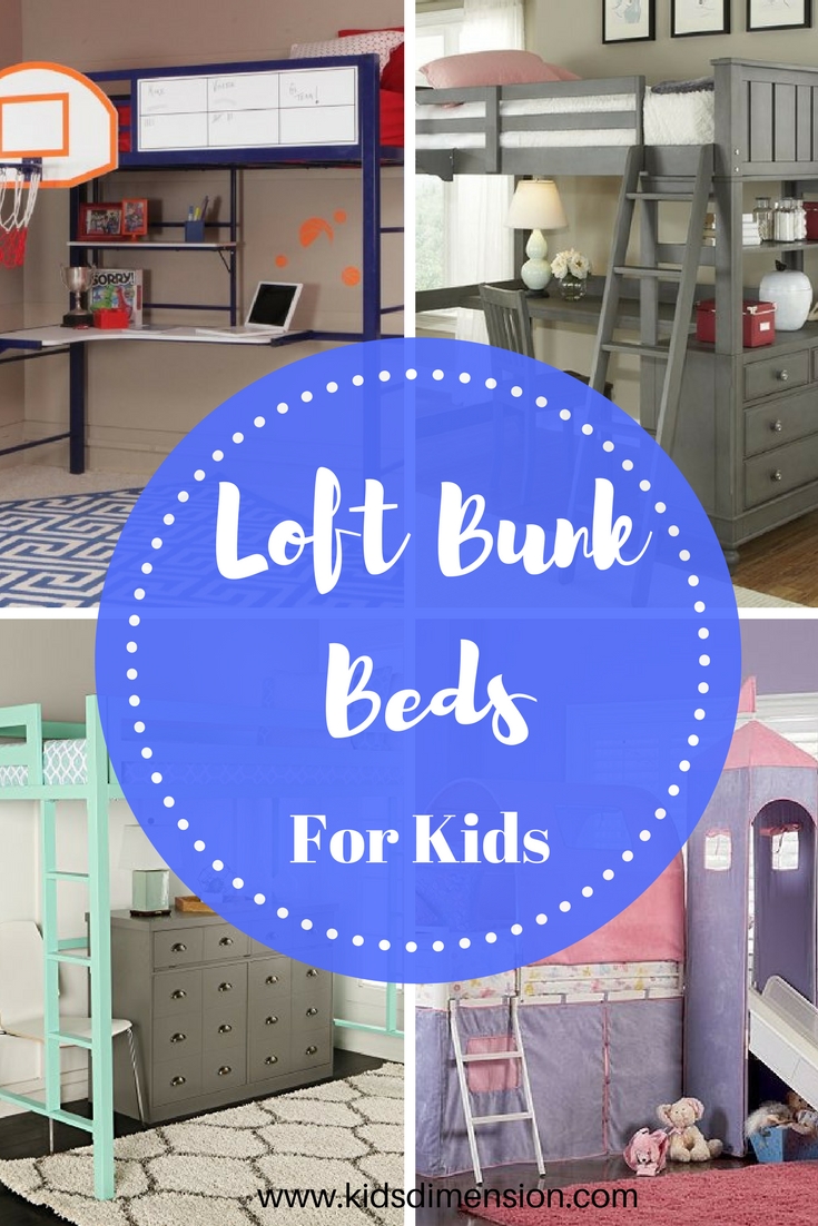 Loft Bunk Beds For Kids – Cool Loft Beds Kids Will Love #bunkbeds #loftbunkbeds #coolbedsforkids