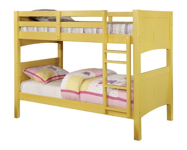 Sabine Twin Over Twin Bunk Bed - Kids Twin Over Twin Bunk Beds #bunkbeds #kidsbeds #kidsbedroom